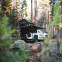 Roveroll 270 Degree Awning With Black Cover - Passenger Side, 6.5 ft - AW004-1