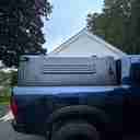 Roveroll 2007-2021 Tundra 5.5 ft Bed Canopy - No Front Window, With Inside Plate - Full Size - NC007-11