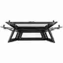 Roveroll 2007-2021 Tundra 5.5 ft Bed Canopy - No Front Window, With Inside Plate - Full Size - NC007-12