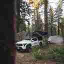 Roveroll Snail Soft Shell Roof Top Tent-Taupe Body & Black Rain Fly - 52 in - SS001-17