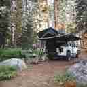 Roveroll Snail Soft Shell Roof Top Tent-Taupe Body & Black Rain Fly - 52 in - SS001-20