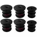 S&B Silicone Body Mount Kit For 99-03 Ford F-250/F-350/F-450/F-550, 5.4L, 6.8L, 7.3L  - 81-1004-1