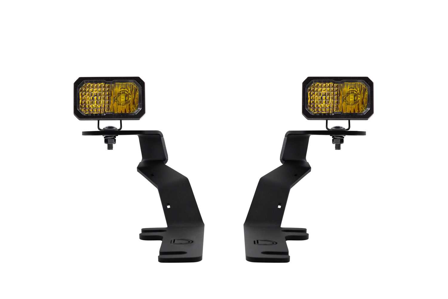 Diode Dynamics - Stage Series 2in LED Ditch Light Kit for 2015-2020 Ford F-150/Raptor, Pro Yellow Combo - DD6574
