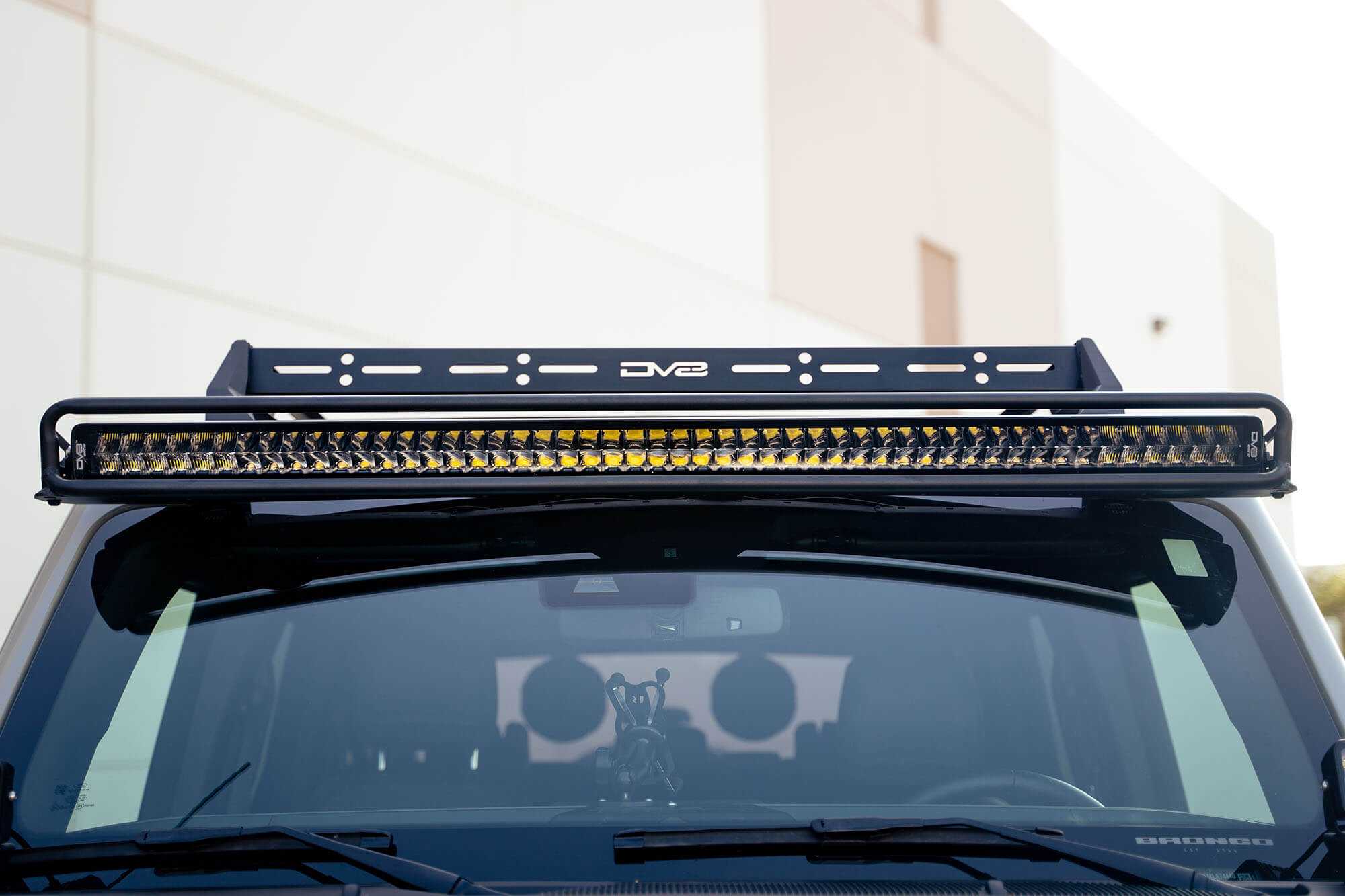DV8 2021-2024 Ford Bronco | 4-Door Soft Top Roof Rack - RRBR-01