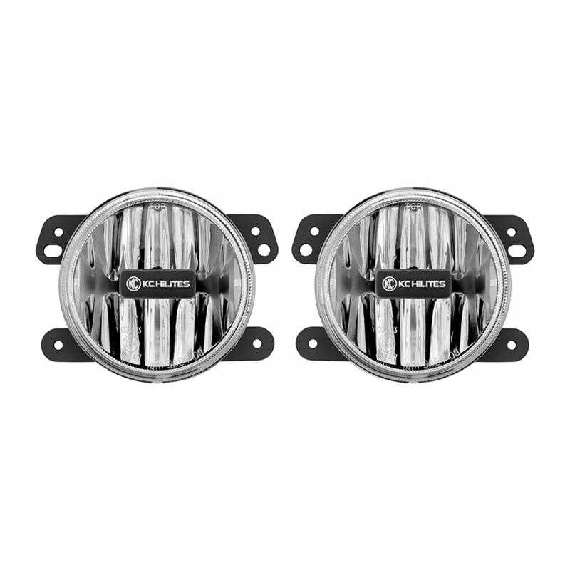 Gravity® LED G4 Fog Light Pair Pack System - 10-18 Jeep JK